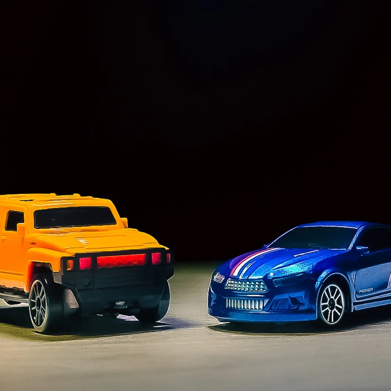 1:64 Yellow RC Car