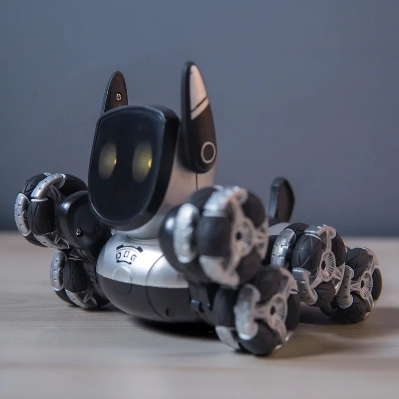 8-Wheeled Intelligent Stunt Robot Dog