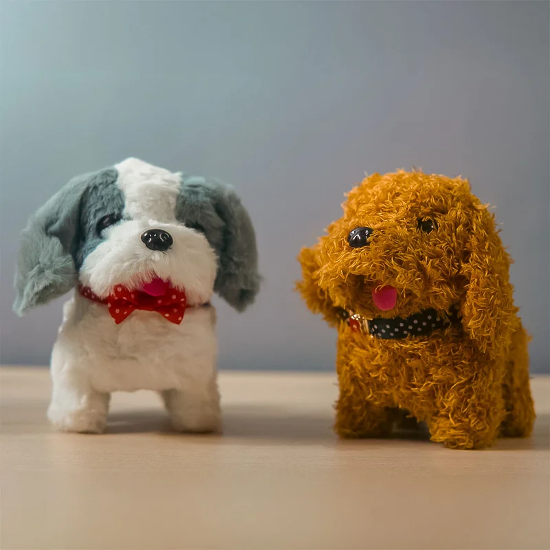 Walking Plush Puppy Toy