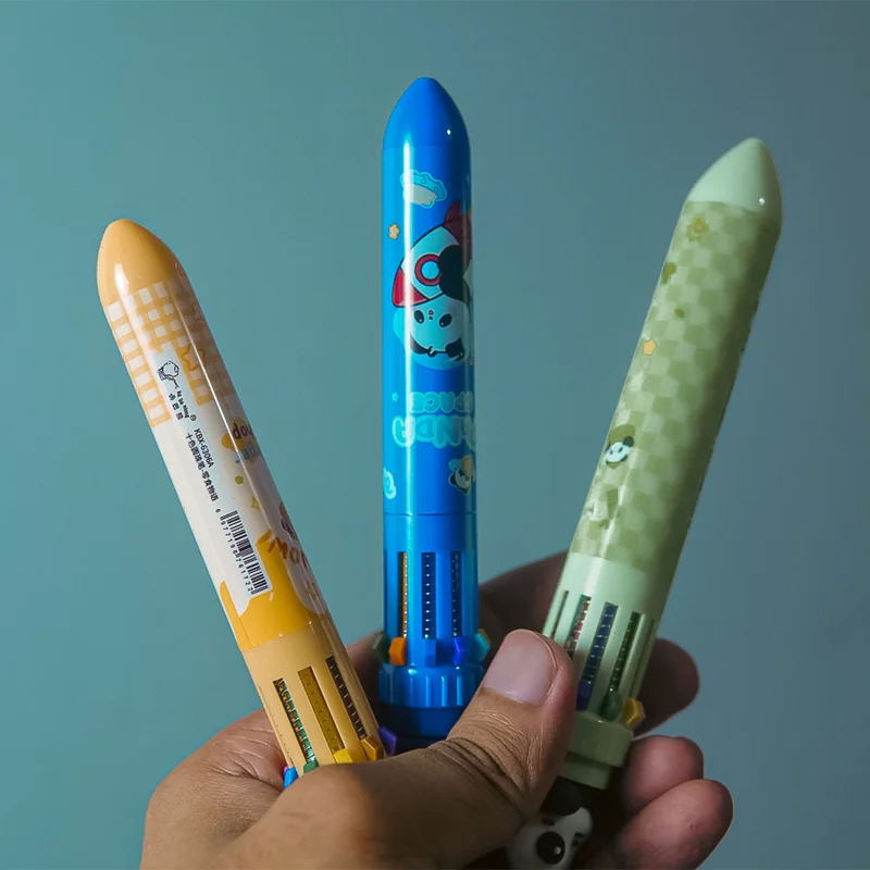 Kaba Bear Ten Color Ballpoint Pen