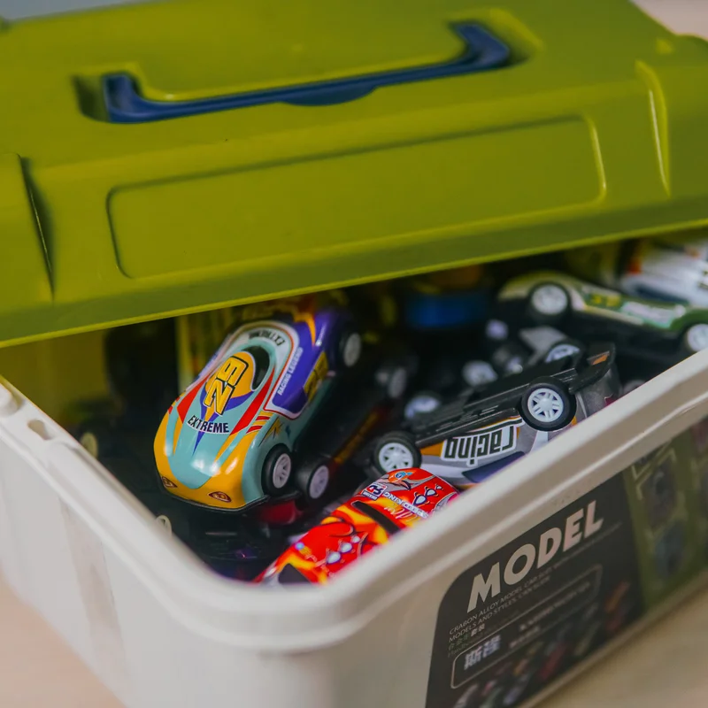 Mini Die-Cast Alloy Racing Car Collection
