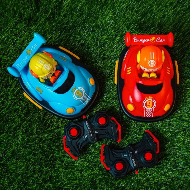 Interactive Ejection Bumper Car Battle Set (Stunt Drift Kart Edition)